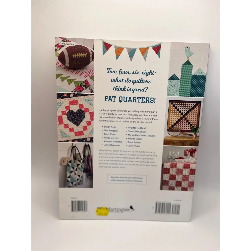 Quilting Book Lot Piecing the Piece O Cake Way Moda All Stars Fat Quarter Quilts